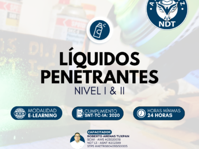 Curso de LÍquidos Penetrantes Nivel I & II