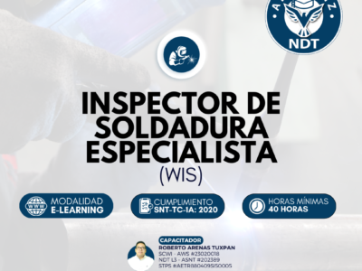 Curso de Inspector de Soldadura Especialista (WIS)